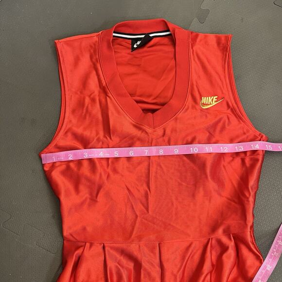 Nike Sportswear Icon Clash Red Retro Jumpsuit X-Small EUC Snaps Benefits Charity - Picture 12 of 15